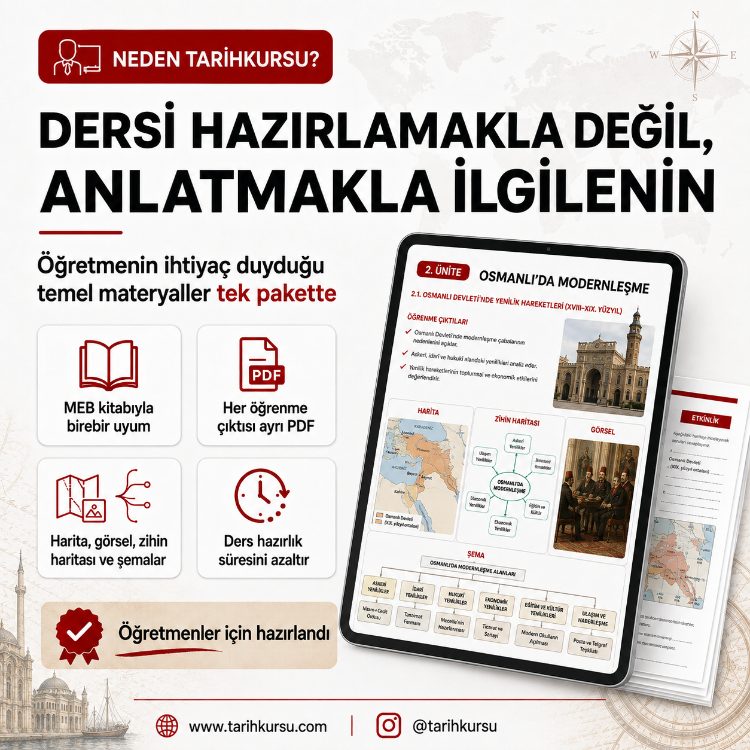 2026-2027 Maarif Model 11. Sınıf Tarih Öğretmen Ders Paketi