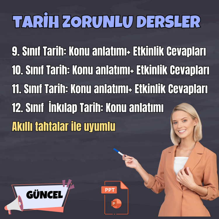 ZORUNLU DERSLER ÖĞRETMEN SLAYTLARI