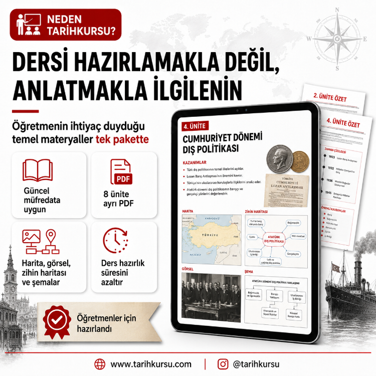 2026-2027 T.C. İnkılap Tarihi ve Atatürkçülük Öğretmen Ders Paketi