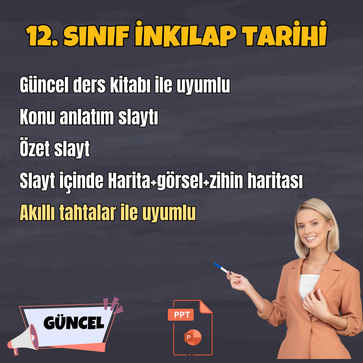 T.C. İNKILAP TARİHİ VE ATATÜRKÇÜLÜK DERSİ SLAYTI