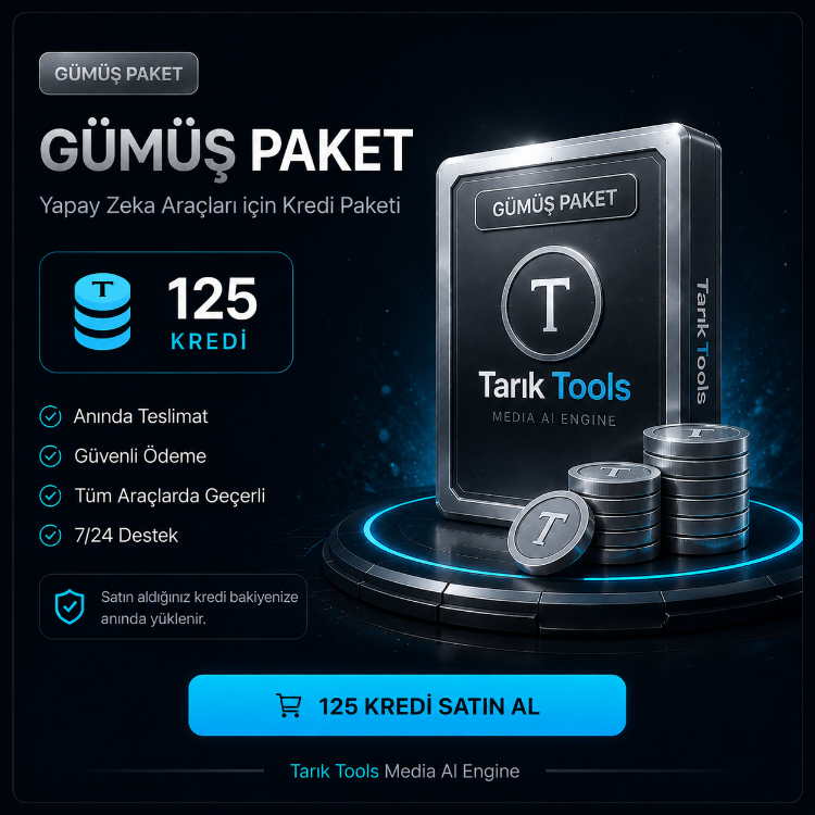 Tarık Tools - 125 Kredi Gümüş Paketi (Anında Teslimat E-PIN)