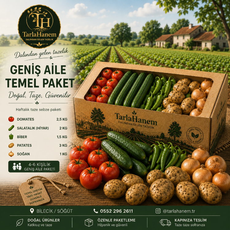 Bizimle iletişime geçin GENİŞ AİLE TEMEL PAKET 