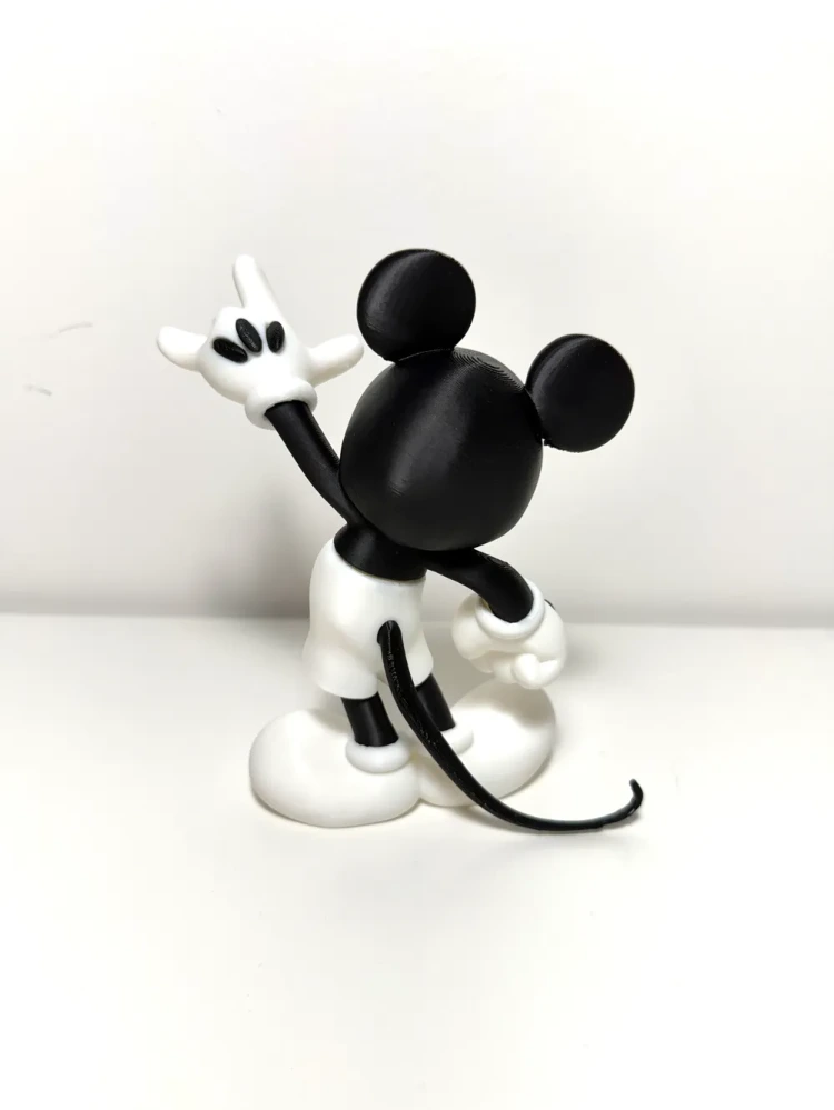 Mickey "The Rockstar" - KISS Esintili Özel Tasarım Koleksiyon Figürü