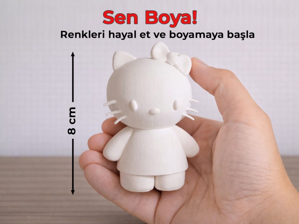 Hello Kitty DIY Hobi Seti - Kendi Sevimli Dünyanı Renklendir