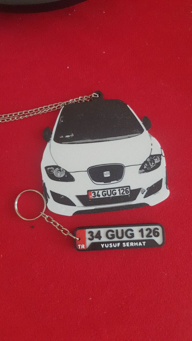 Ayna süsü isimli anahtarlık 