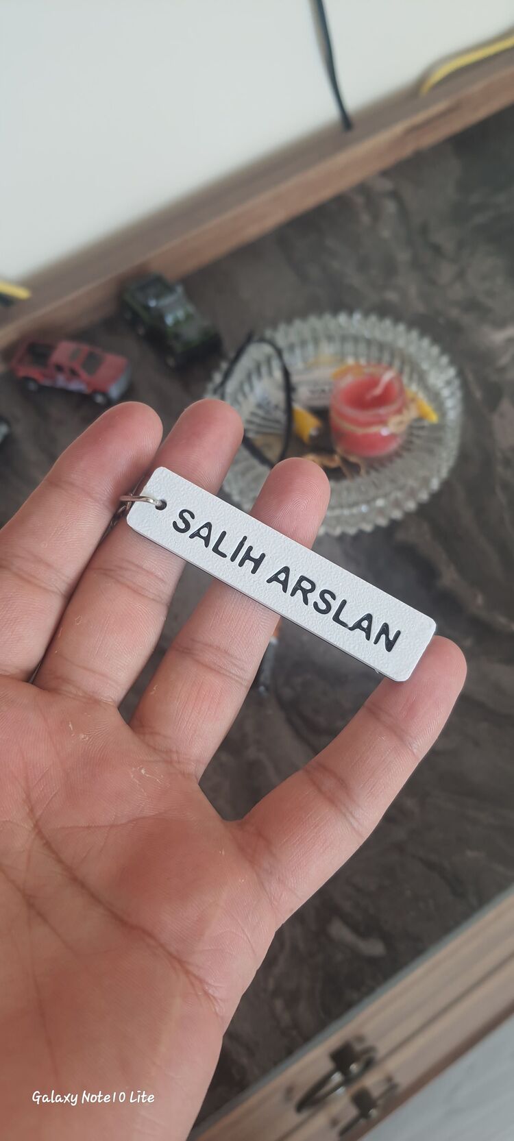  KİŞİYE ÖZEL PLAKA ANAHTARLIK   Çift yüz 
