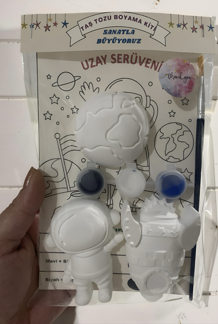 Taş tozu boyama kiti