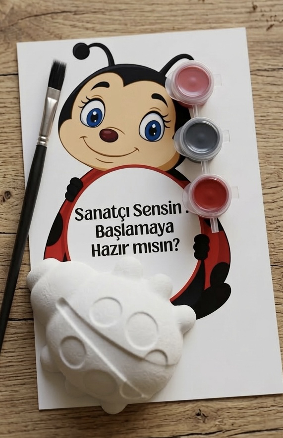 Taş tozu boyama kiti