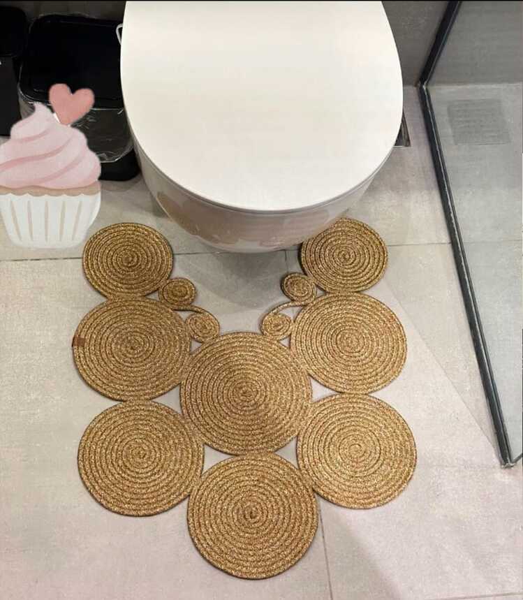 JÜT GÖRÜNÜMLÜ KLOZET ÖNÜ PASPASI