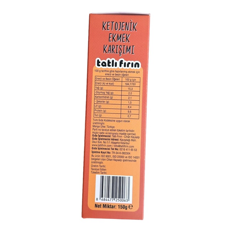 KETOJENİK EKMEK KARIŞIMI