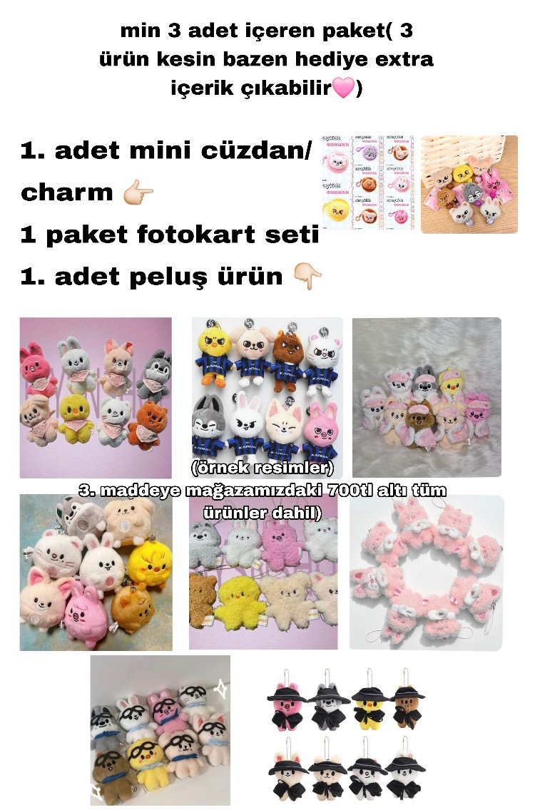 Stray kids skzoo Sürpriz paket