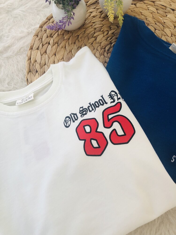 De facto erkek basic t-shirt 