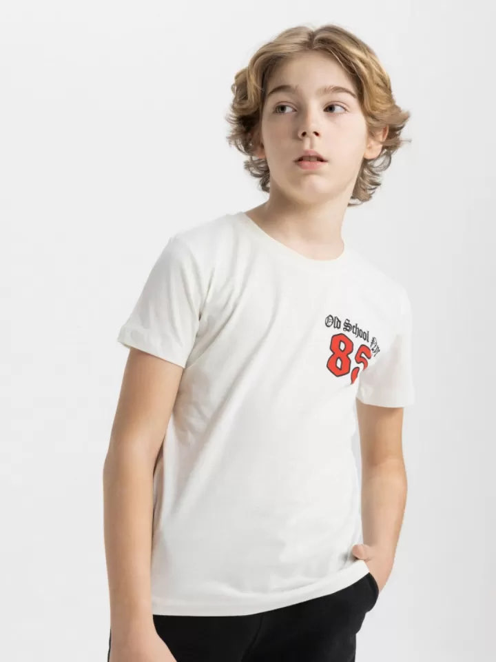 De facto erkek basic t-shirt 