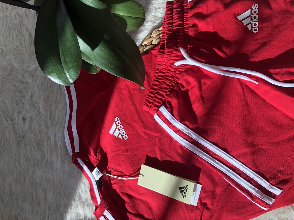 unisex Adidas şortlu takım