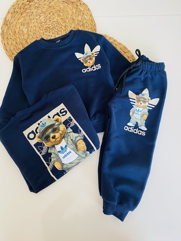 Erkek çocuk Adidas marka takım/ Lacivert