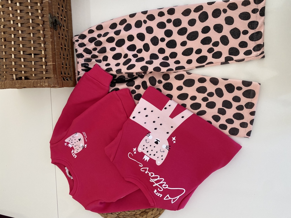 3 iplik kız çocuk / Pembe 