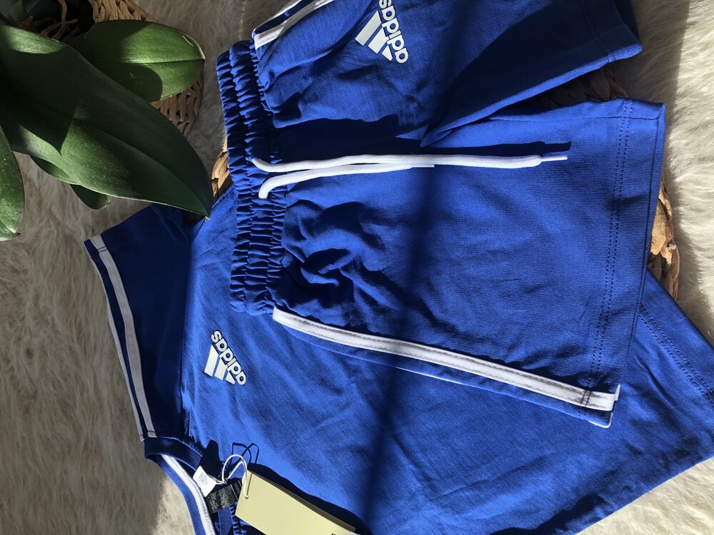 Unisex Adidas şortlu takım 
