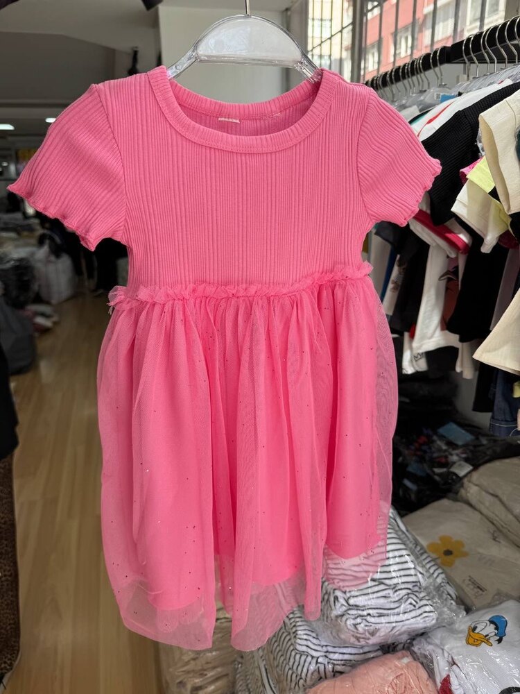 H&M pembe tütü elbise