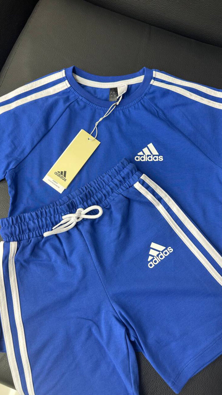 Unisex Adidas şortlu takım 