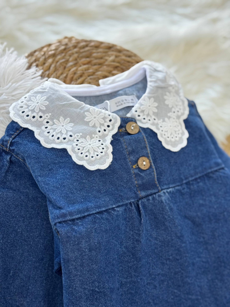Zara Denim elbise / Mavi 