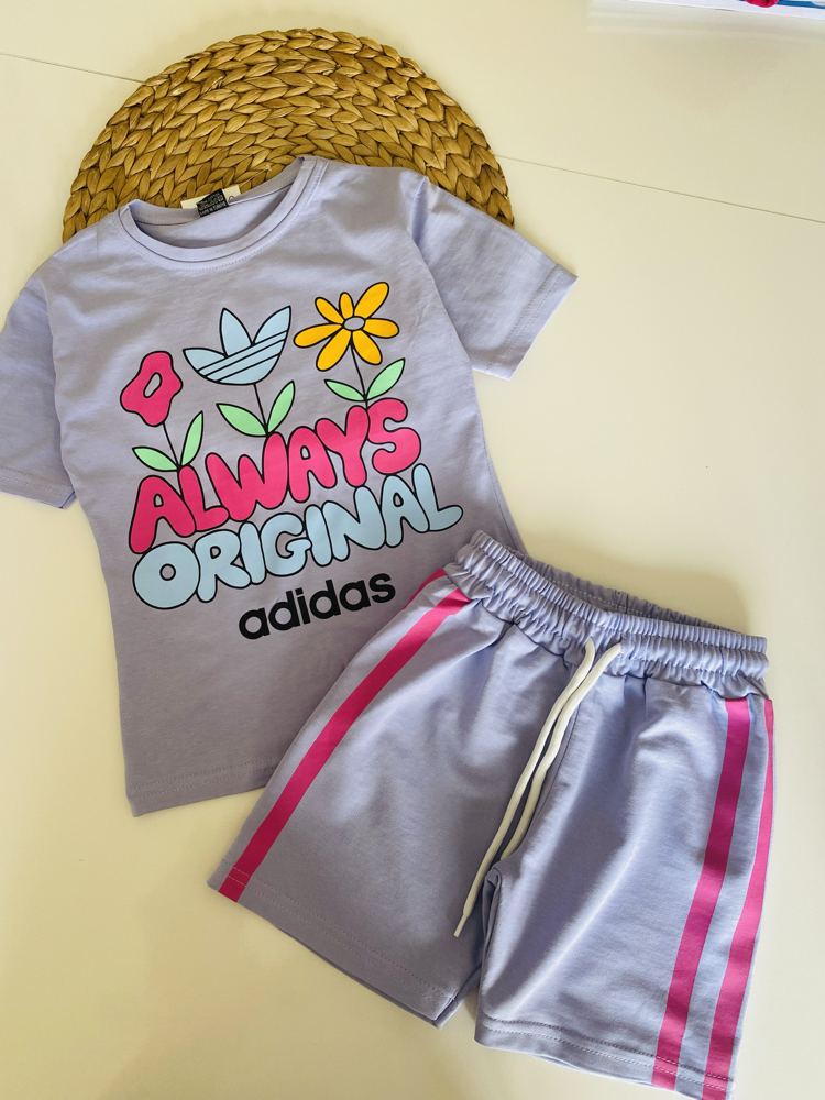 Adidas şortlu takım