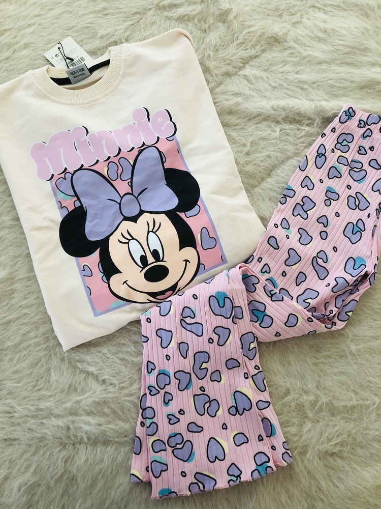 Mickey Kız Takım Lila