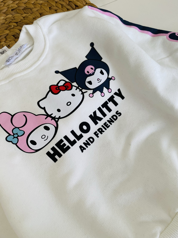 Kız çocuk karakter takım Kuromi/ Hello kitty