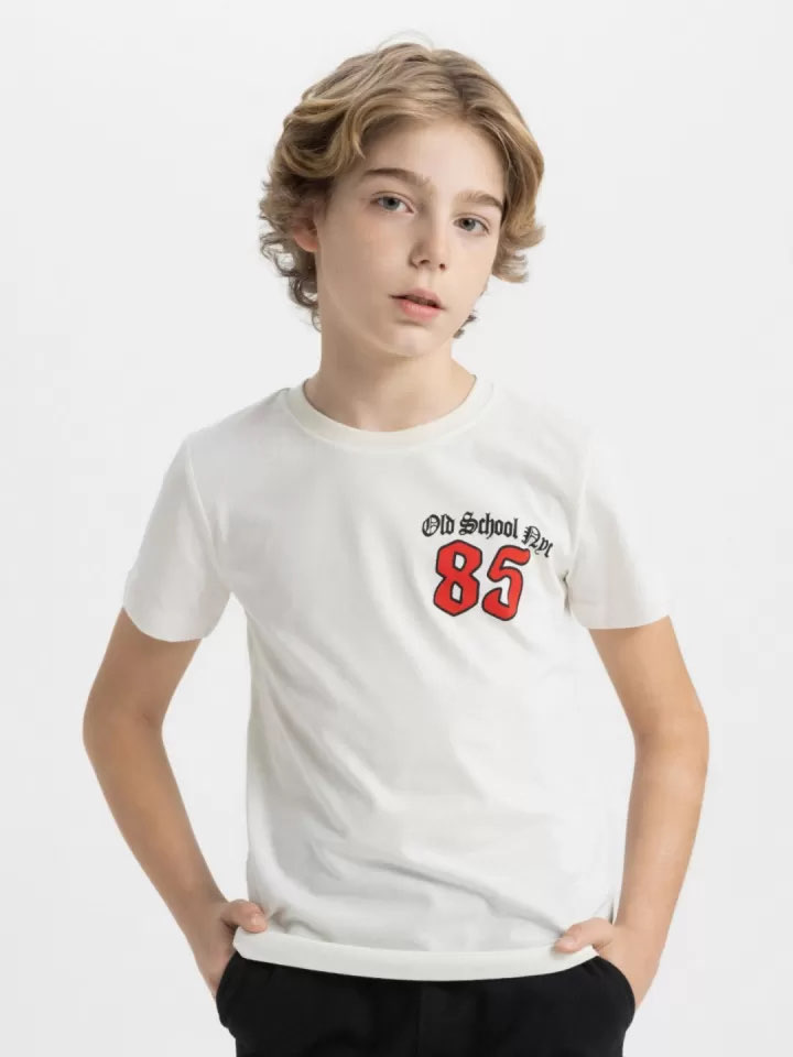 De facto erkek basic t-shirt 