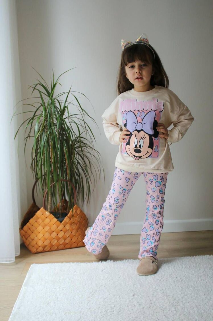 Mickey Kız Takım Lila
