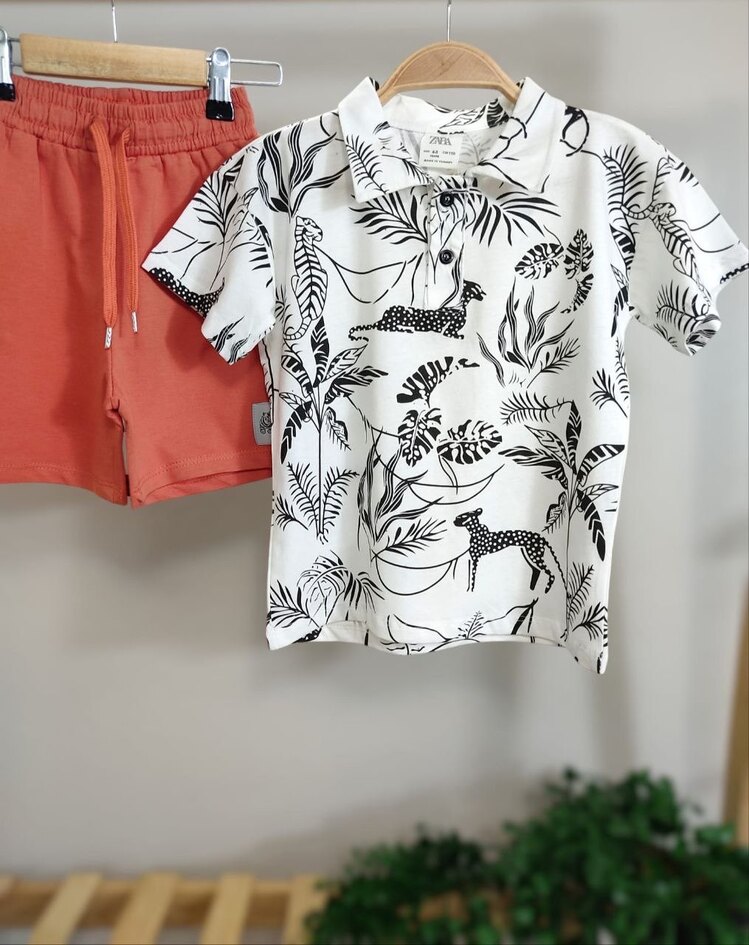 Erkek yazlık safari takım