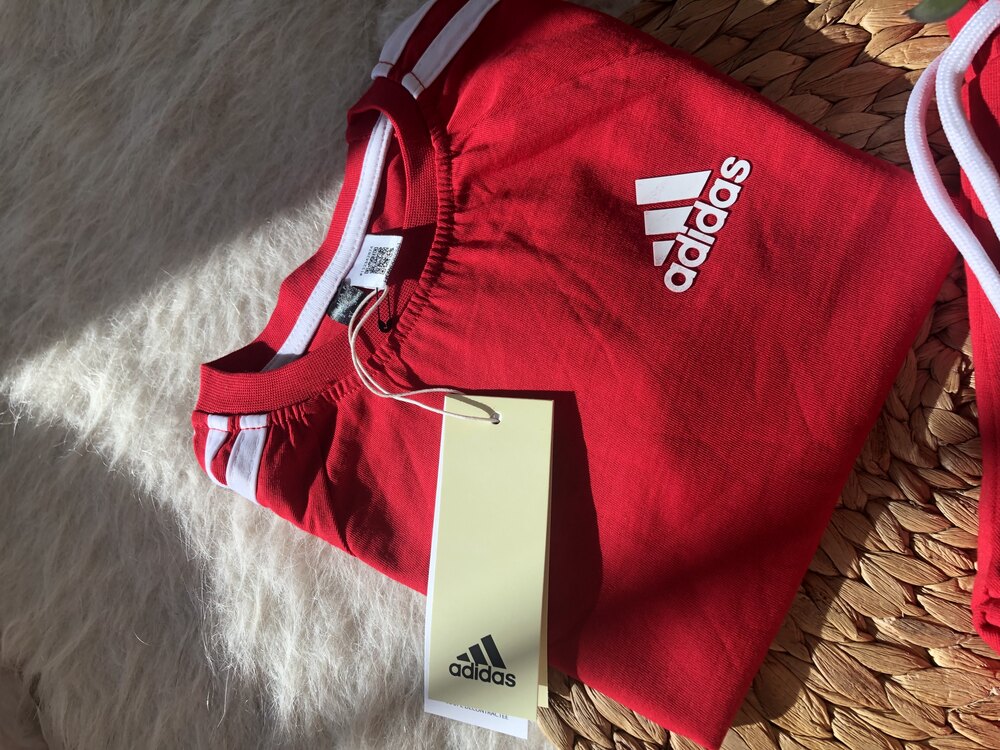unisex Adidas şortlu takım