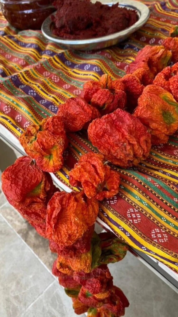 Kuru Biber Dizede (45 Adet)