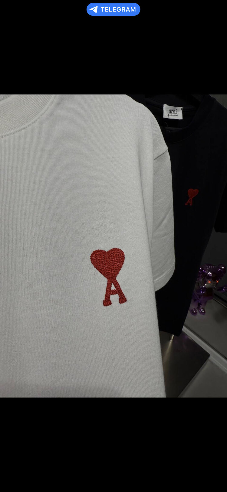 Ami Beyaz T-Shirt