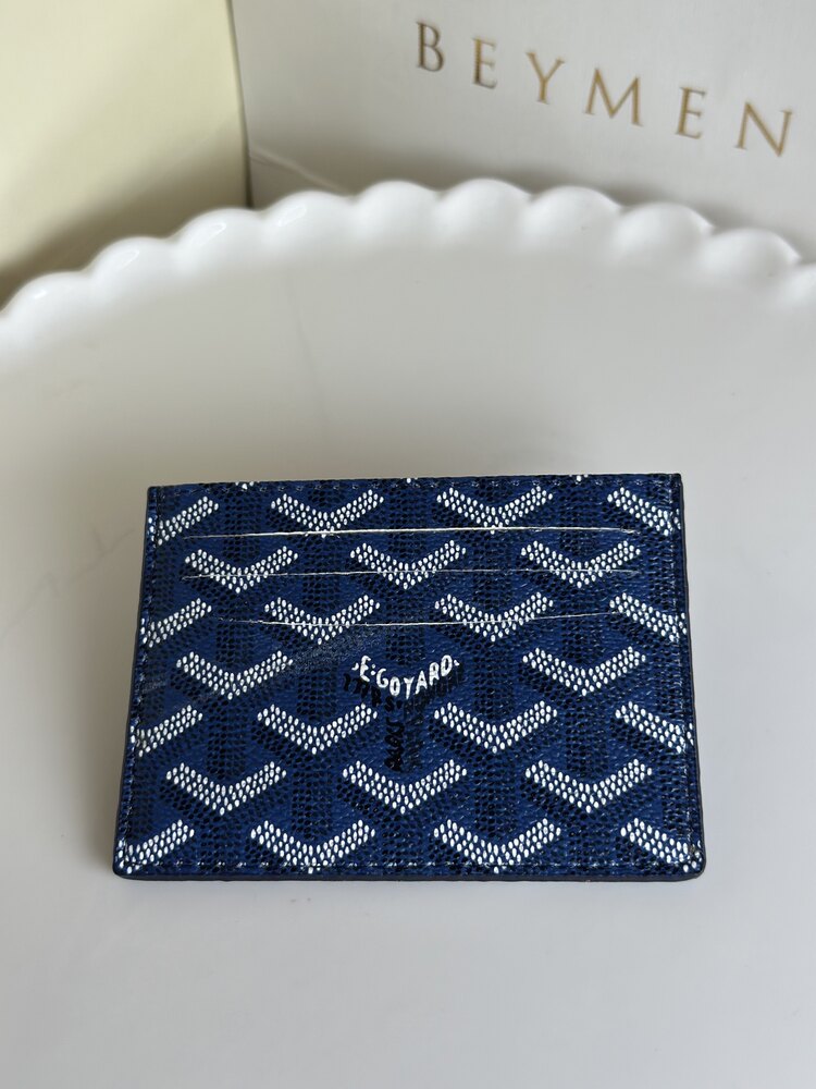 GOYARD kartlık lacivert