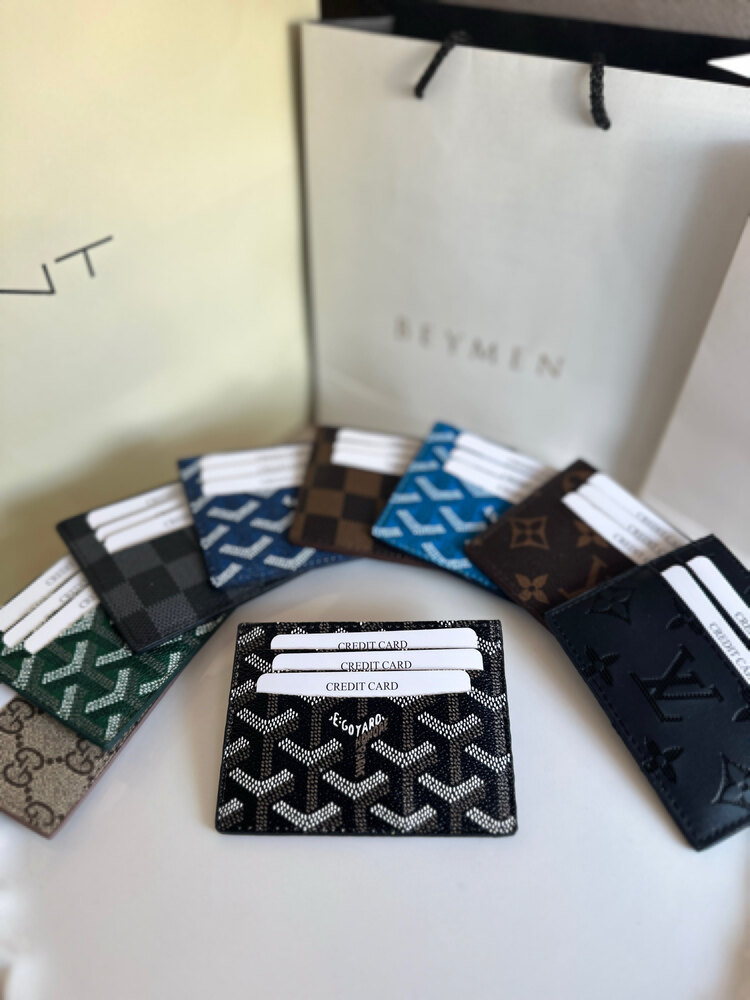 GOYARD kartlık siyah