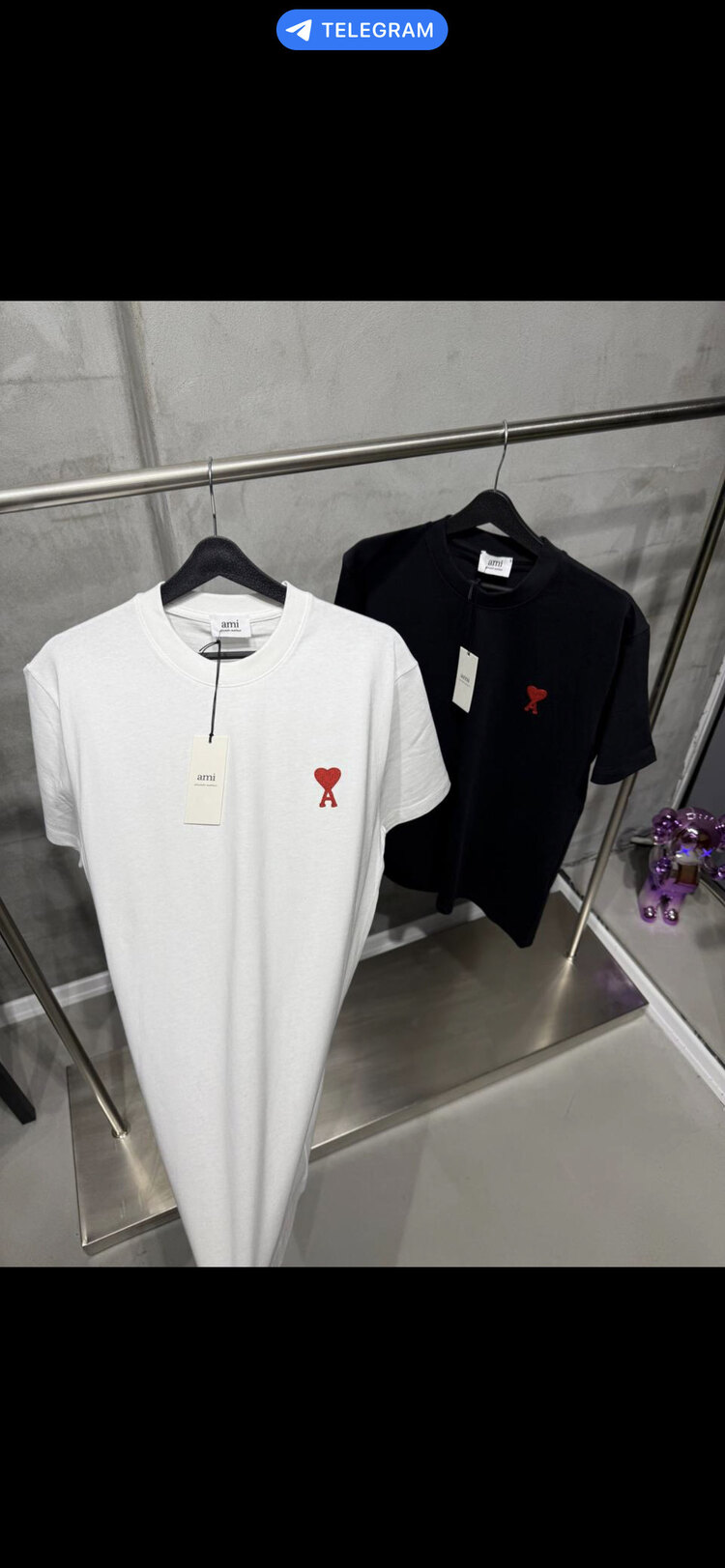 Ami Beyaz T-Shirt