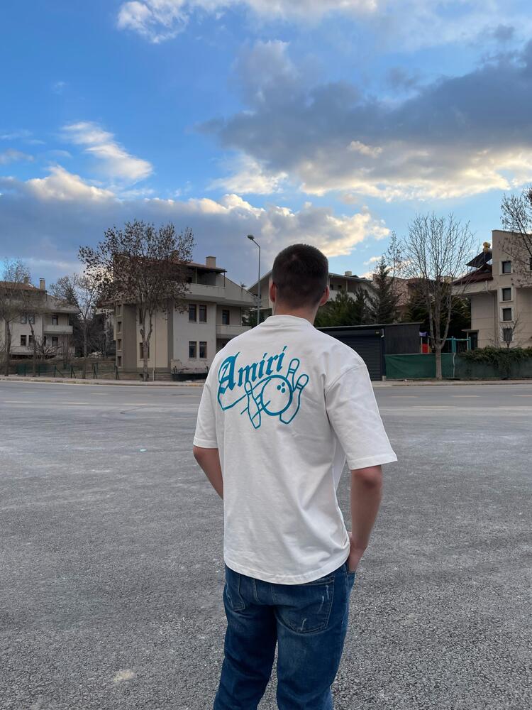 Amiri Beyaz T-Shirt