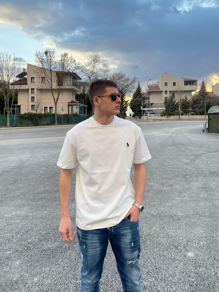 Ralph Lauren Beyaz Classic T-Shirt