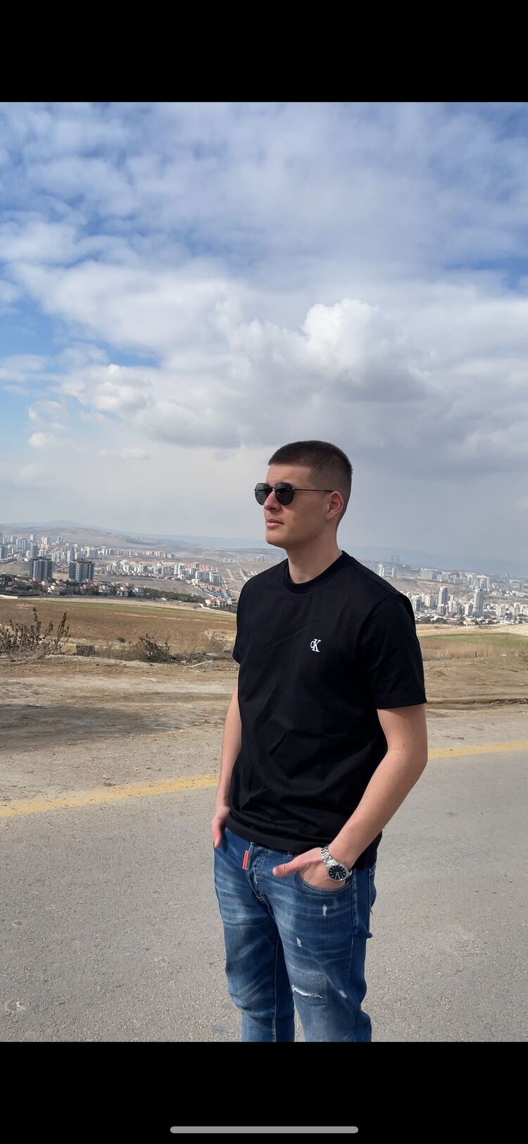 Calvin Klein Siyah T-Shirt