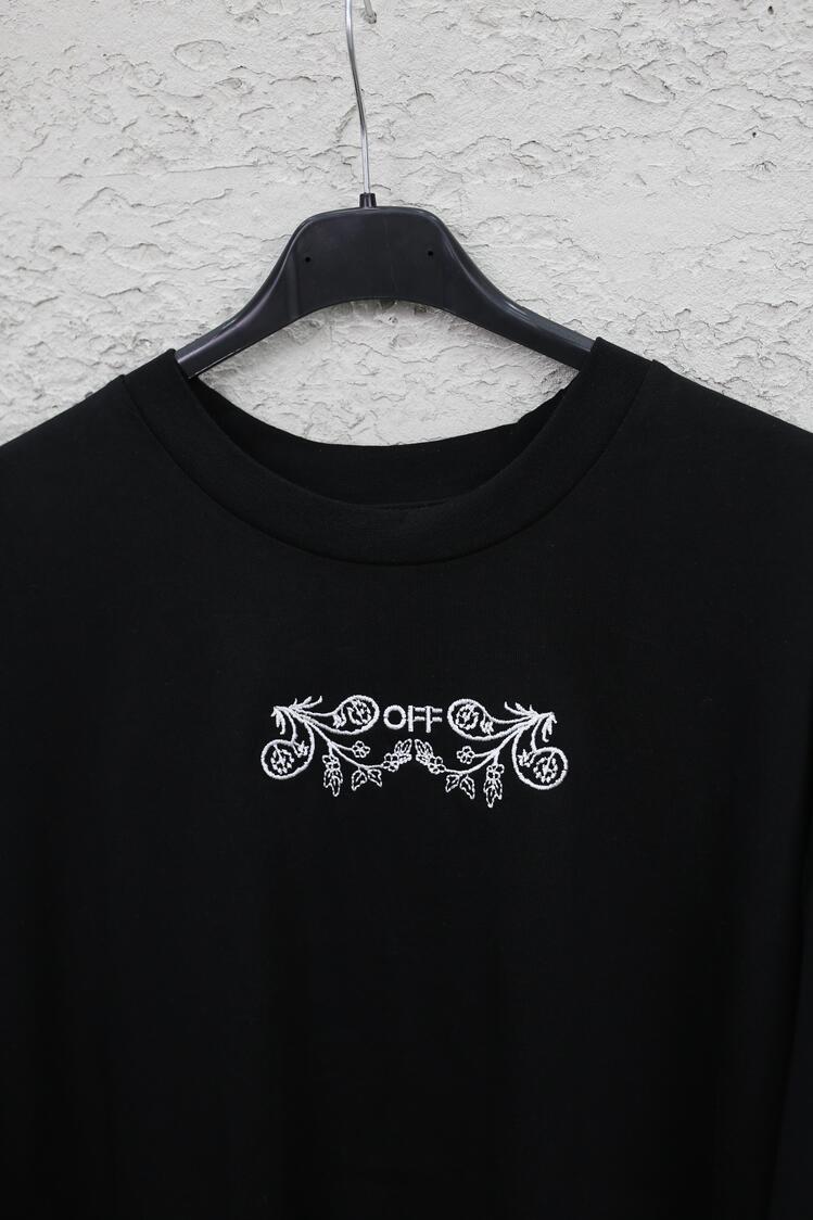Off White Siyah T-Shirt