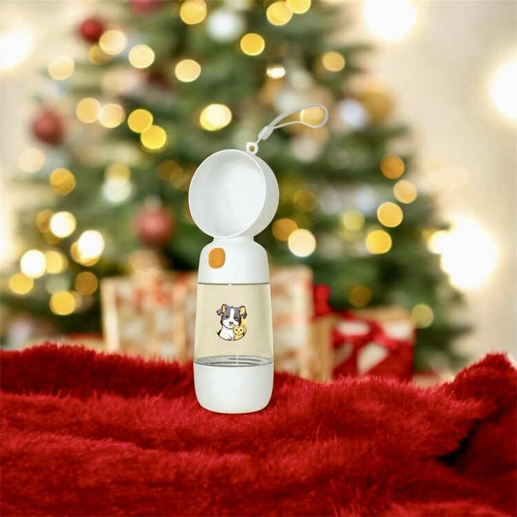 BEYAZ- Mama Hazneli Evcil Hayvan Suluğu (400 ml SU+180 ml MAMA)