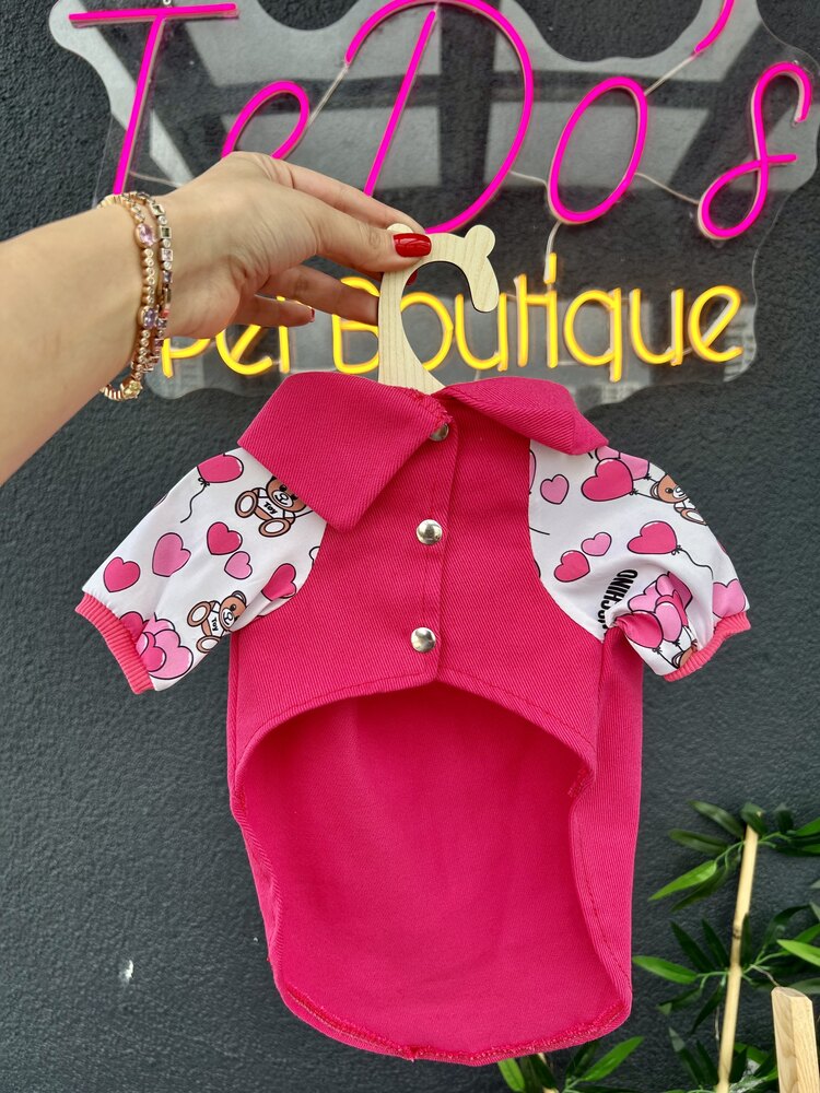PEMBE MOSCHINO CEKET