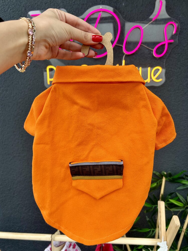 TURUNCU FENDI CEKET