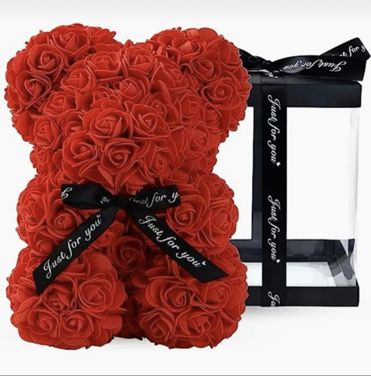 Teddy rose bear