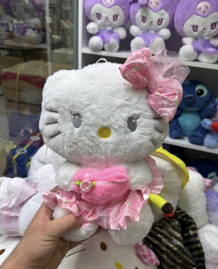 Kalpli Hello kitty peluş