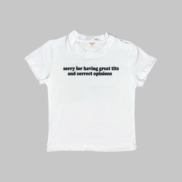Great Tits & Opinions Baby Tee