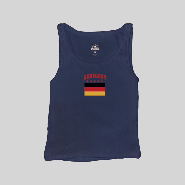 Germany Fitilli Askılı Üst Atlet