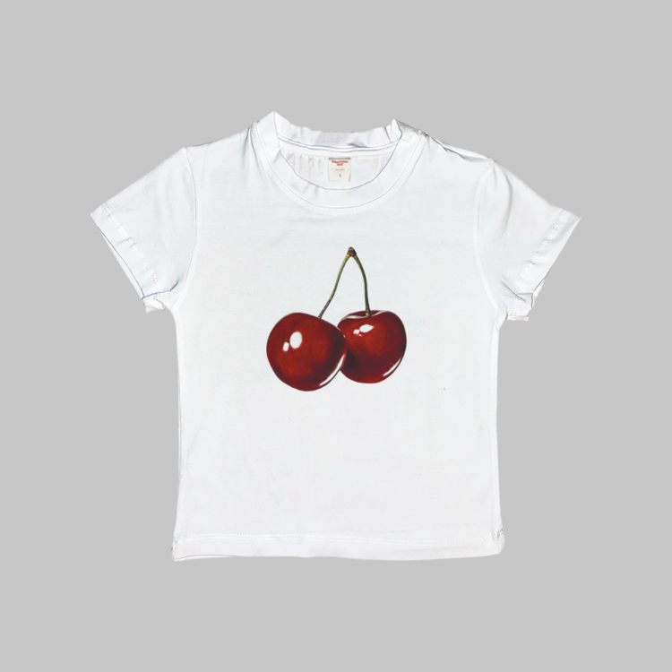 Cherries Baby Tee