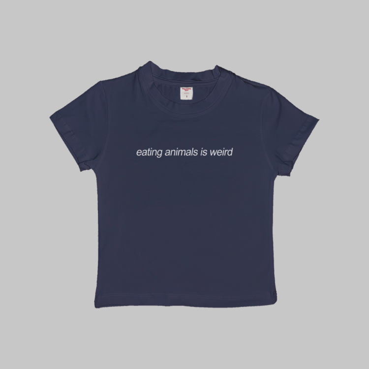 Eating Animals Is Weird Baby Tee