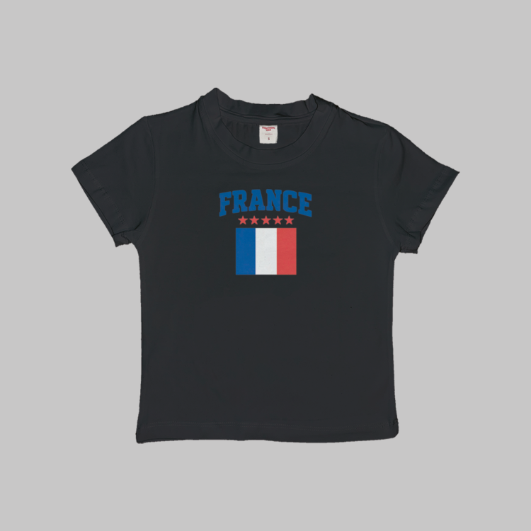 France Baby Tee